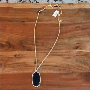 Navy Blue Kendra Scott Pendant Necklace